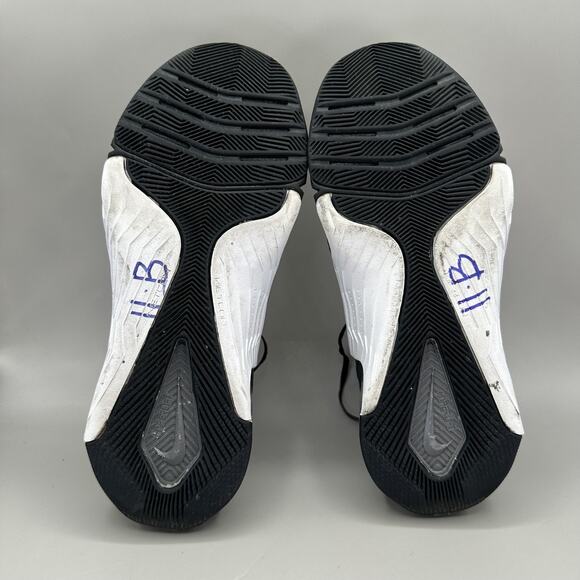 Nike Metcon 7 Shoes Womens Size 7 Black White Cross Training Crossfit Sneakers - Picture 7 of 9